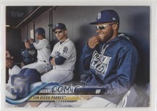 2018 Topps Photo Variation SP Photo Variation (In Dugout) Manny Margot #430 6n2