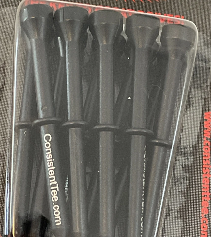 Paquete de 10 - Camisetas de golf de plástico duraderas de 3 1/4" consistentes para una altura perfecta (UU) Foto 4 de 4