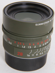 Leica Summicron-M 28mm f/2 ASPH. II Edition 'Safari' (11704)