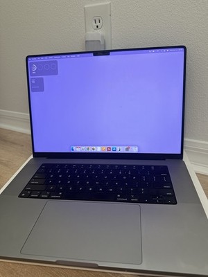 2021 MacBook Pro M1 Max 16-inch 10-Core CPU And 16 Core Gpu