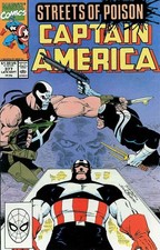 Captain America (1st Series) #377 VF; Marvel | Streets of Poison - w/Bag+Board