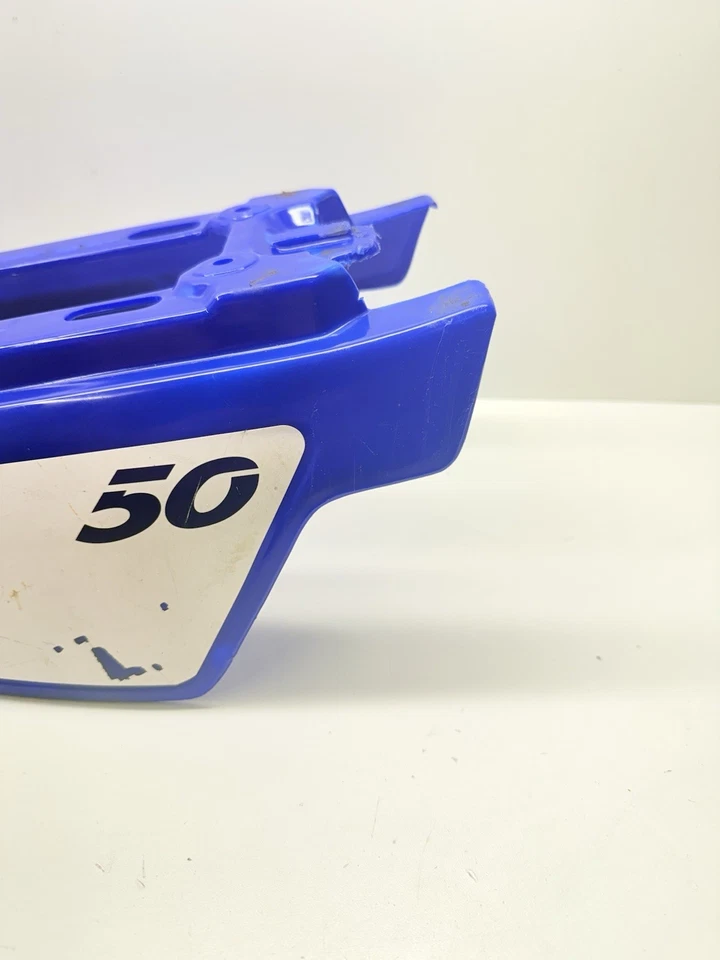 Guardabarros trasero Yamaha PW50 1985-2021 carenado azul OEM Foto 4 de 4