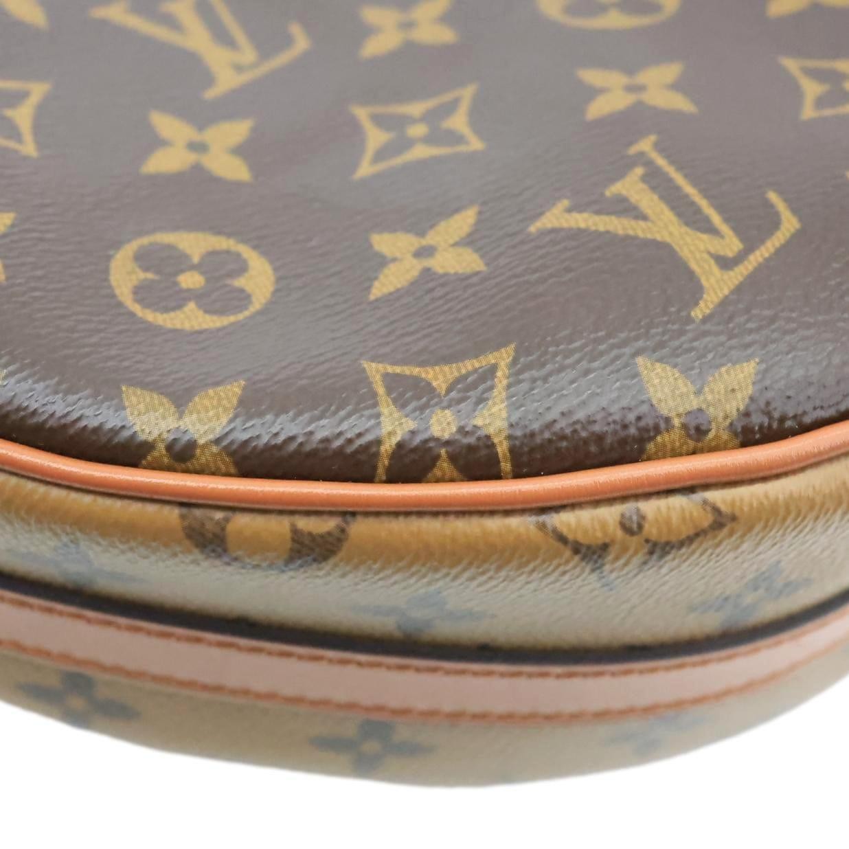 LOUIS VUITTON Loop Monogram Reverse Canvas Hobo B… - image 10
