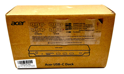 Acer USB Type-C Gen 1 13 In Docking Station Model ODK370 Gray New