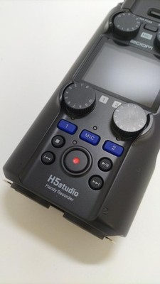 Zoom H5studio Handy PCM Audio Recorder 32-Bit Float Tested Japan Used