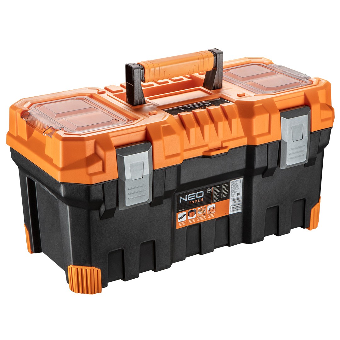 Grupa Topex Werkzeugkiste - Neo Tools - 22" - Kunststoff - 2 Organizer - Abmessungen 55,4 X 28,6 X 27,6 Cm - Bild 2