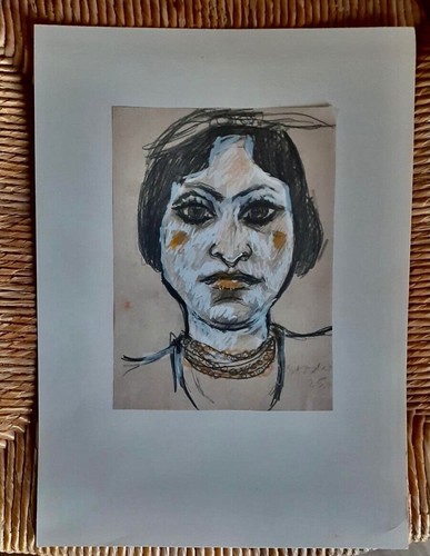 Hans Stocker (1896-1983). 3 works. 1 ink. 1 Mixed technology. 1 pencil. pv703.
