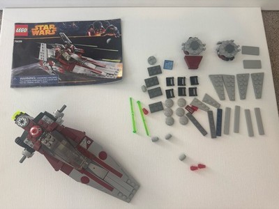 LEGO Star Wars - V-Wing Starfighter 75039 Starter Kit Incomplete Set With Manual