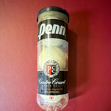 VTG NOS Retro Penn Centre Court WHITE Tennis Balls 1 Can New Unopened Sealed