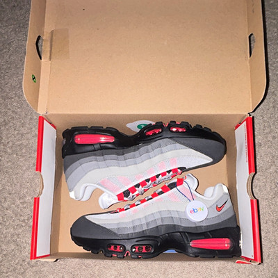 Nike Air Max 95 Solar Red 2025 IM7410-001 Men s size 9.5 (damaged box)