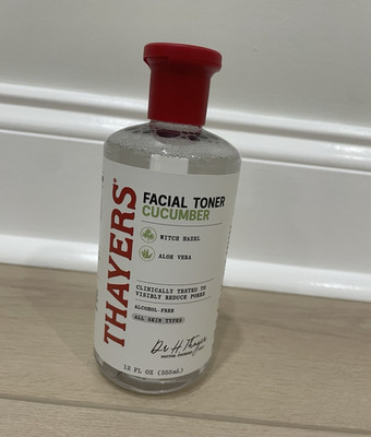 Thayers Facial Toner Cucumber Witch Hazel & Aloe Vera Alcohol-Free 12 fl oz