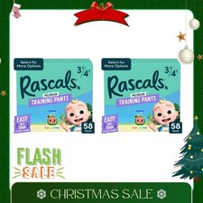 Rascals Premium CoComelon Absorbent Potty Training Pants 3T-4T, 116 Count