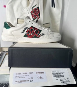 Baskets Gucci Ace brodées « serpent » homme taille 8/ femme taille 9,5 ???