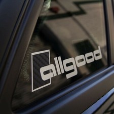Allgood Carbon Fiber Vinyl Decal Quattro Sticker All Good Audi