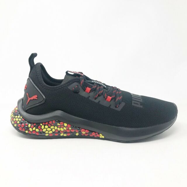 PUMA Hybrid NX Black Red Yellow 