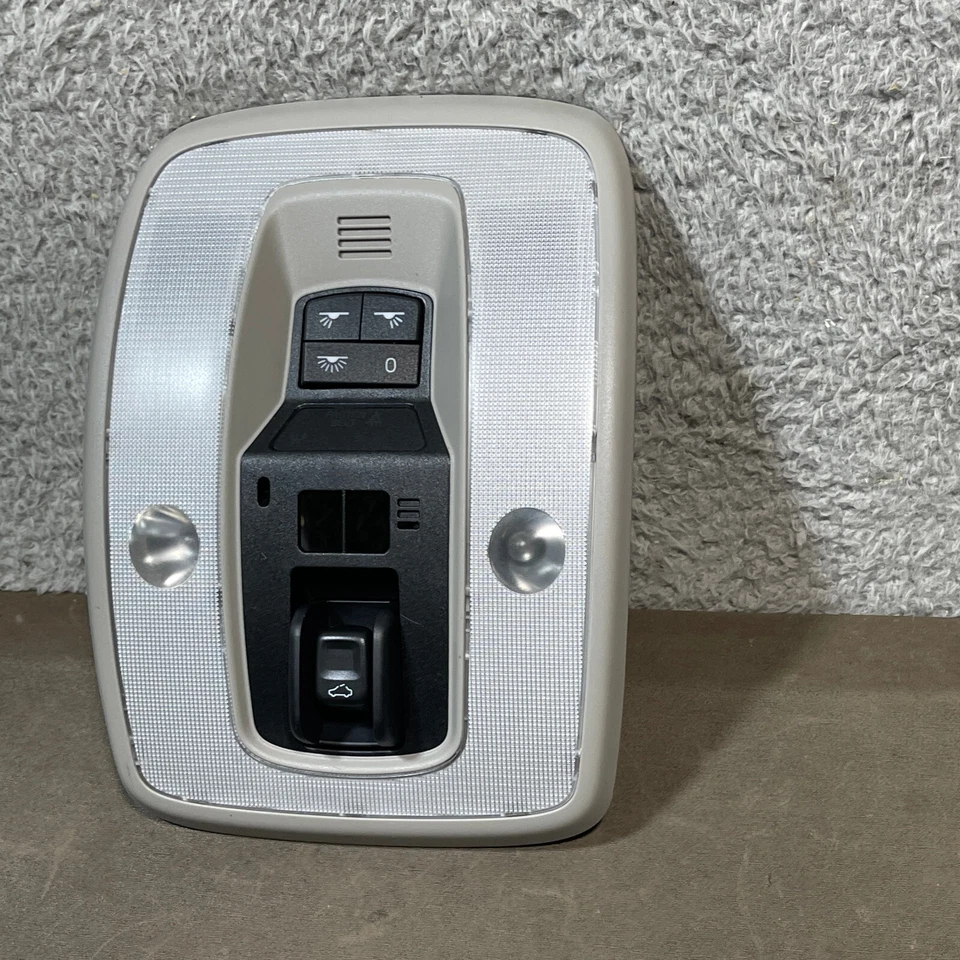 Interruptor de control de techo corredizo luz/lámpara domo gris Volvo para S60 V60 XC60 S80 Foto 4 de 4