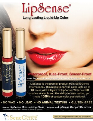   Authentic  LipSense Free Ship *BIG INVENTORY* SEALED  Made In the USA   