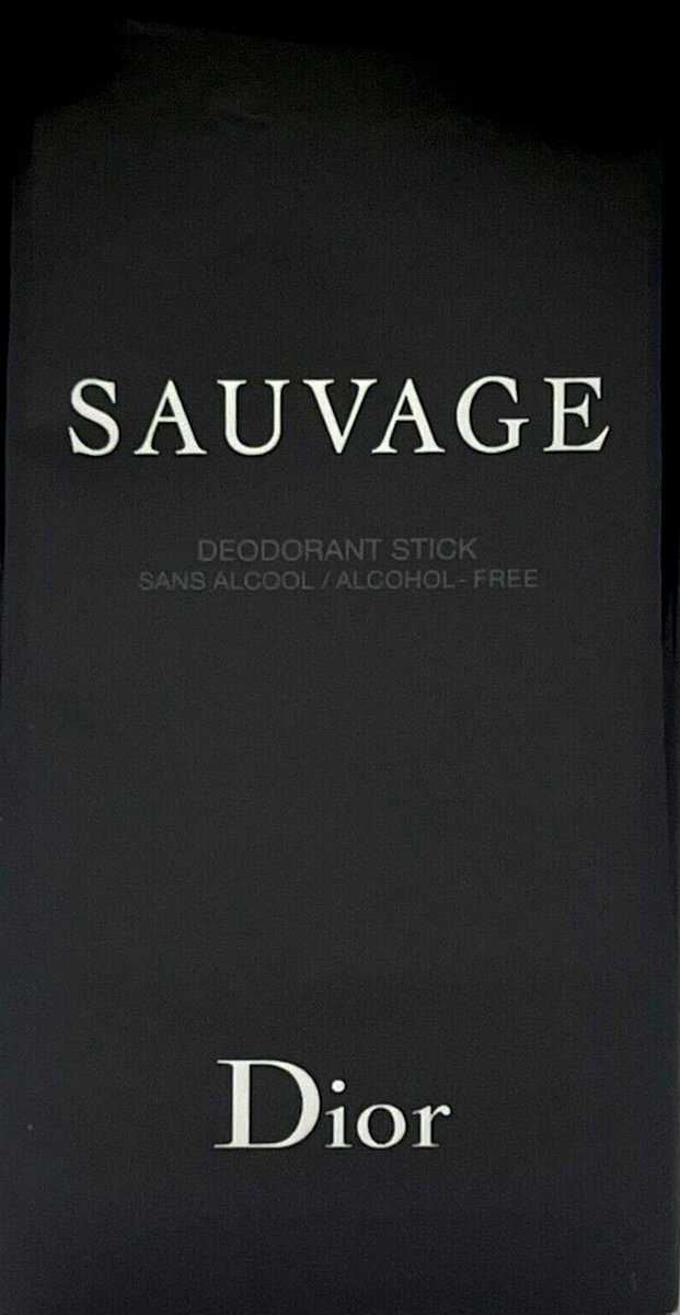 CHRISTIAN DIOR SAUVAGE DEODORANT STICK FOR MEN 2.6 Oz /75 ml BRAND