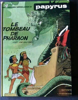 Papyrus No. 4 Le Trombeau De Pharaon Degieter French Language Hard Cover