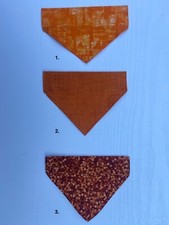Cats or Small Dogs Fall/Autumn Over The Collar 5 inch wide Bandanas