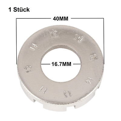 Speichenschlüssel-Set Für Fahrrad – 6 Größen (10G–15G), Aus Stahl, Für Speichenspannung & -reparatur