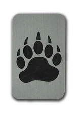 Toejamr Snowboard Stomp Pad - Black Bear PAW PAD - Gray