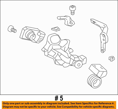 Ignition Switch Fits 05-06 ELEMENT 4468956 - Picture 2 of 2