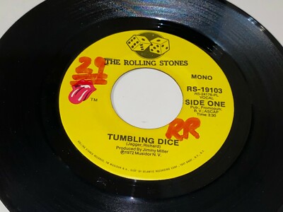 THE ROLLING STONES Tumbling Dice / Sweet ROLLING STONE 19103 45