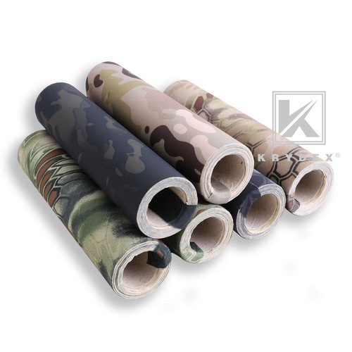 KRYDEX Camouflage Sticker Tactical Camo Elastic Cloth DIY Decal Wrap MC Camo - Picture 10 of 11