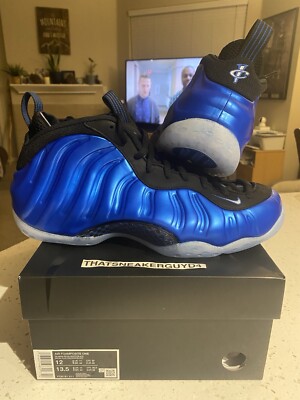Nike Air Penny Foamposite One sz 12 2024 Royal International Blue Pearl New 