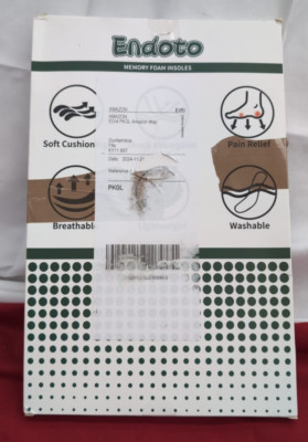Memory Foam Einlegesohle für Skechers Schuhe, Ersatzeinlagen (Verpackung beschädigt)