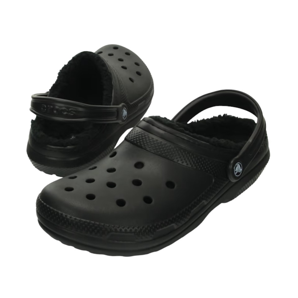 Crocs Mammoth Fur Lined Clogs Mens Womens Slip On Slippers Shoes Size 3 11