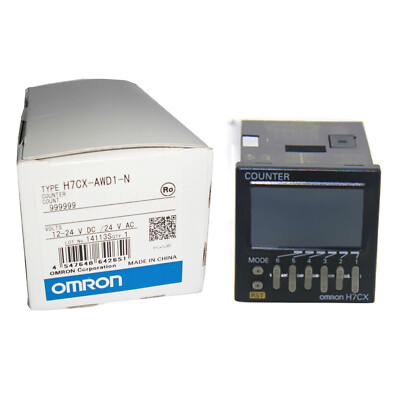 1PC New In Box OMRON H7CX-AWD1-N Counter 12-24VDC