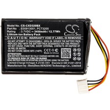 BATTERIE 3450mAh E00913001 PCT3200 BP13-001080 For C-One E-ID XGK-C-ONE-E-ID