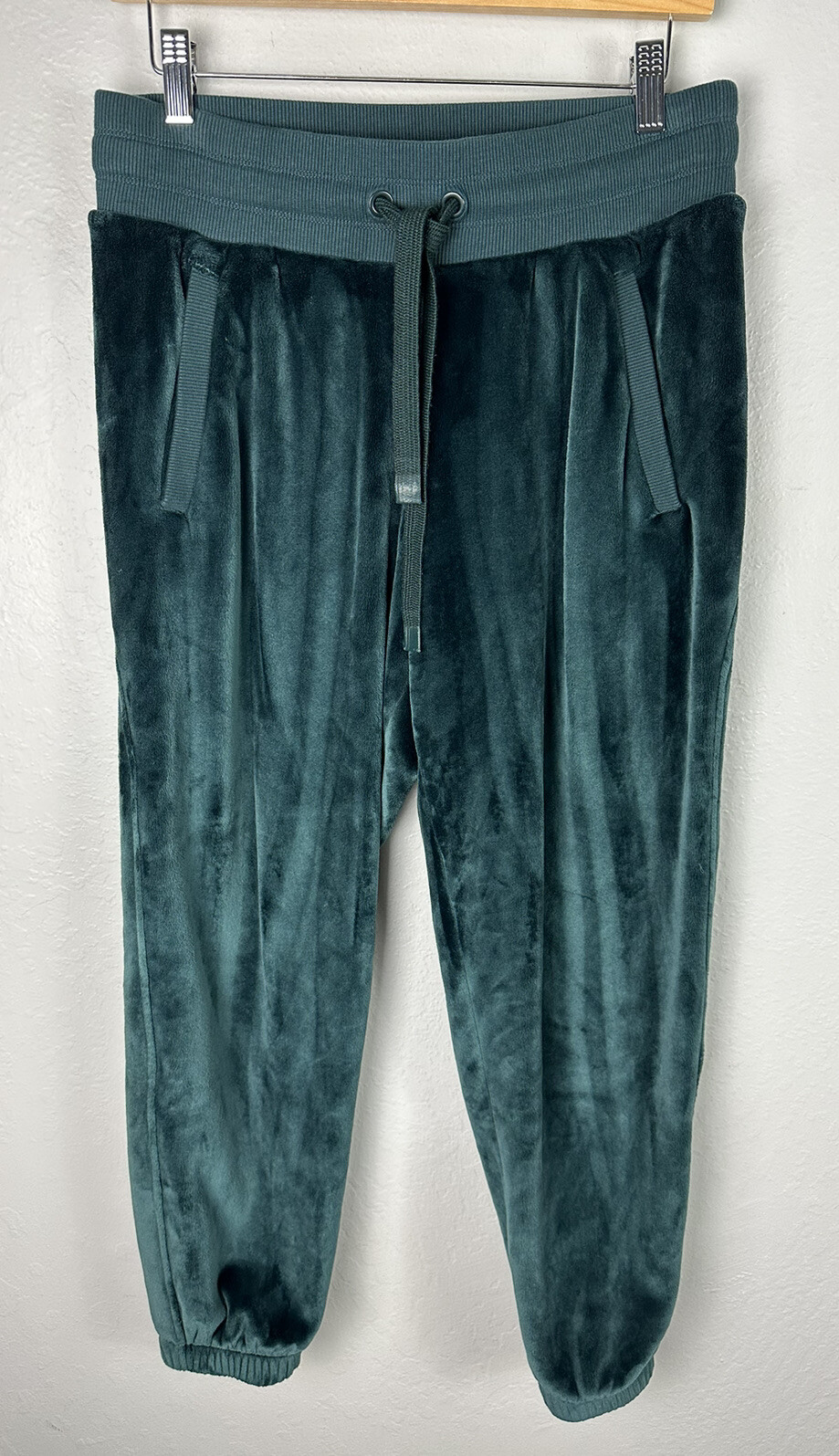 Athleta Double Cozy Karma Joggers Plush Fleece Sweatp… Gem