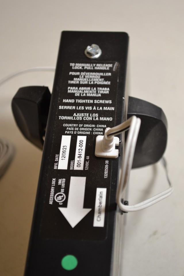 GENUINE CHAMBERLAIN MODEL 0019412000 AUTOMATIC GARAGE DOOR LOCK eBay