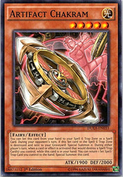 Artifact Chakram DUEA-EN033 Duelist Alliance 1st Edition Common