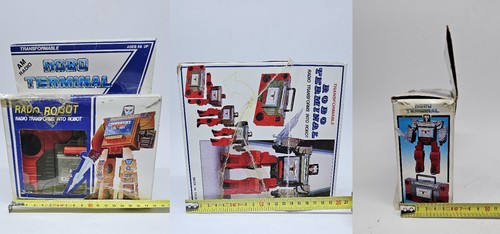 G1 Transformers Terminal AM Radio Robot Sound Blaster Taiwan 1984 boxed works - Bild 19 von 20