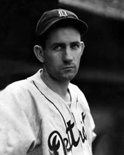 Charles L Gehringer of the Detroit Tigers in 1938 Baseball Old Photo