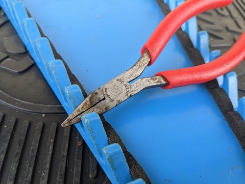 #aw808 Snap On Mini Long Nose Plier 94CCP - Picture 2 of 12