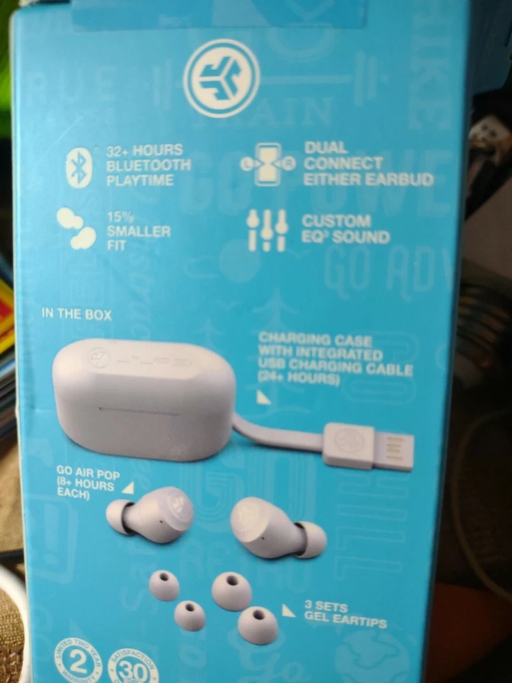 Brand New JLab - GO Air POP True Wireless In-Ear Headphones - Image 4 of 4