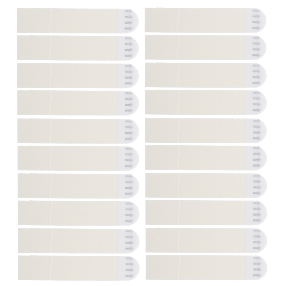 30 Pcs Double-sided Sticker Transparent Mounting Tape Poster Clear Duct Hooks