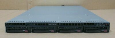 Supermicro CSE-815 X10SLH-N6-ST031 CTO E3-1200 v3/v4 6 x 10GB 4-Bay 1U Server