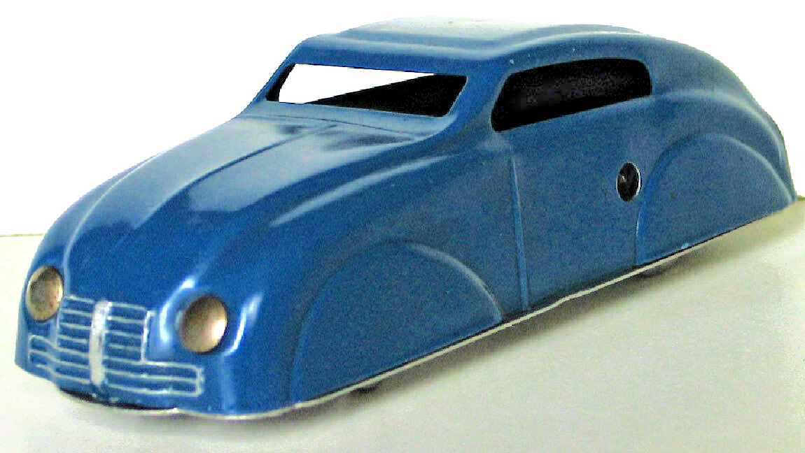 Auto Coupé Bleu Jouef France : modèle réduit ferroviaire et routier historique