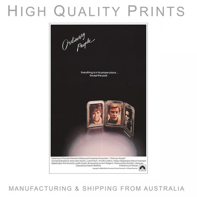 Ordinary People HQ Movie Poster choose your size A4/A3/A2/90x60cm