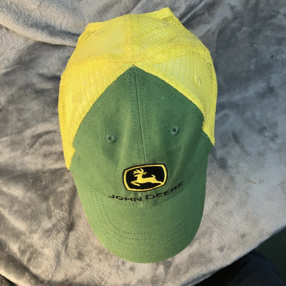 John Deere Toddler Size Trucker Hat Cap Cotton/Polyester - Image 3 of 4