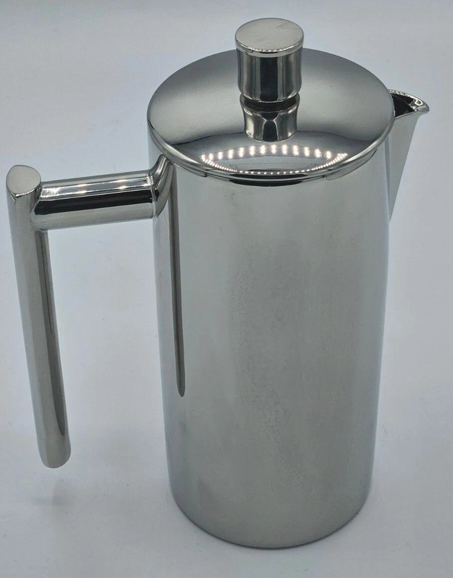 Alfi 16oz French Press Double-Walled Stainless Steel Coffee Maker
