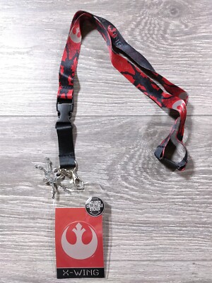 Star Wars Lanyard X-Wing Rebel ID Holder Event Collectible Adult