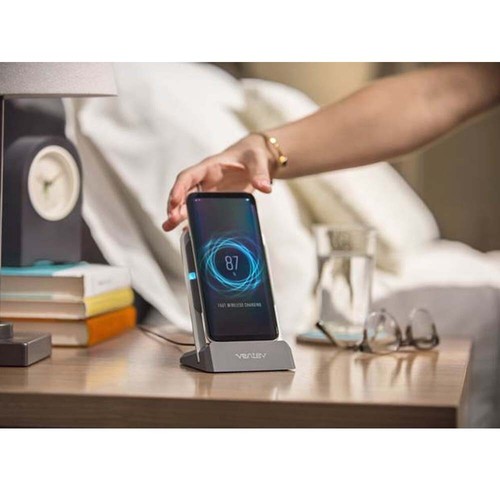 Ventev Charger 15W Wireless Stand With Detachable Puck With UK 3 Pin Plug - Picture 21 of 24