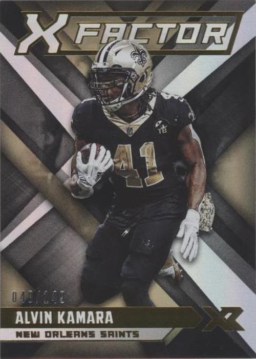 2019 Panini XR Alvin Kamara #XF-14 - 1 of 2